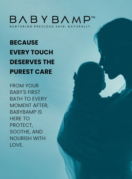 BabyBamp ceramide-enriched soap placed beside product box.