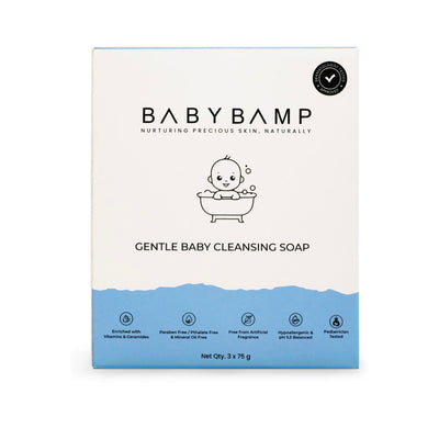 BabyBamp K-Beauty Inspired Baby Soap Cleansing Bar